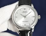 Rolex Datejust 8215 Movement 40mm 316L Steel White/Rose Gold Case 100m Waterproof White Face Watch